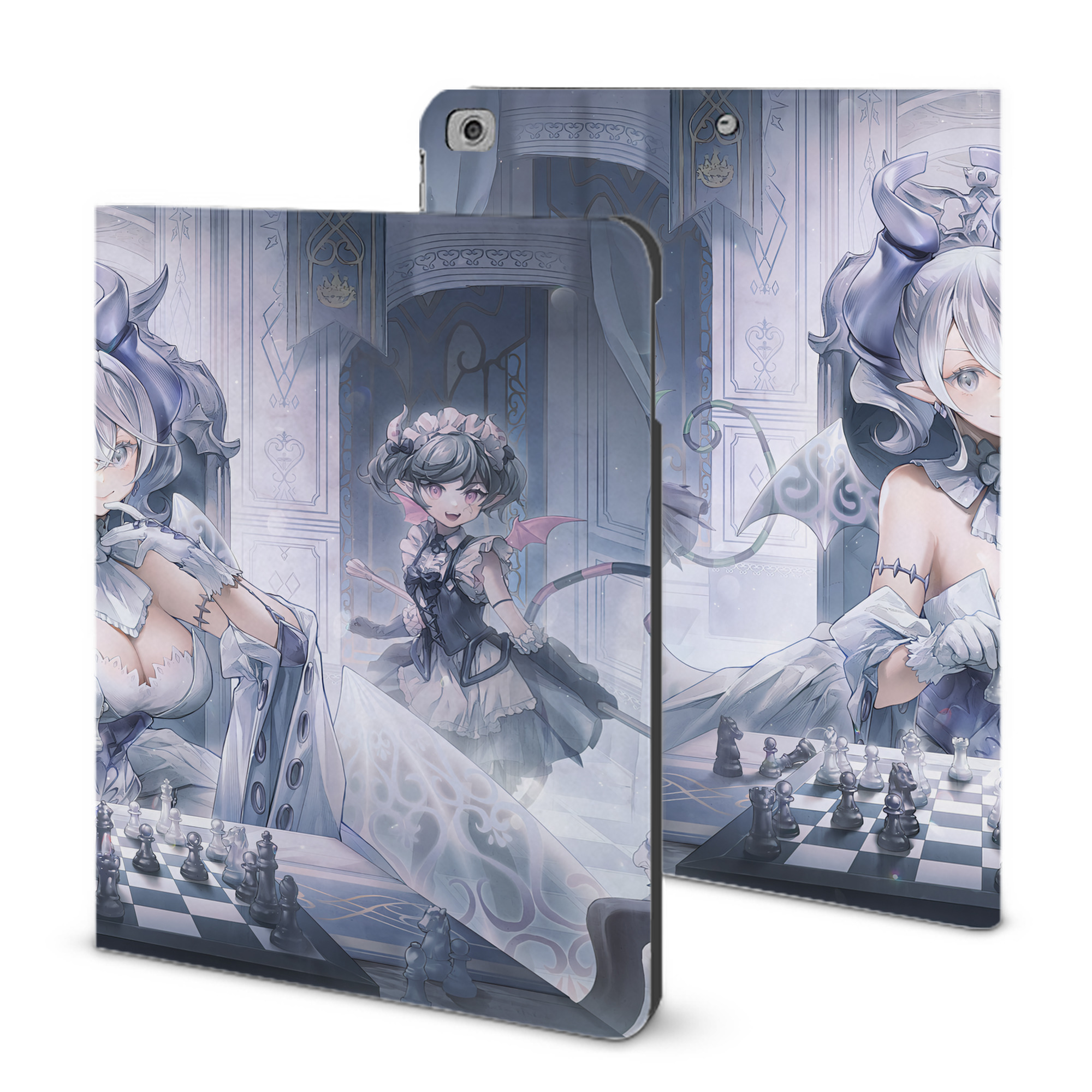 （画像用） 遊☆戯☆王 Yu-Gi-Oh! IPad ケース ブック型 PUレザー TPU 耐衝撃 軽量 薄型 ペン収納なし 全面保護 IPad 各モデル対応
